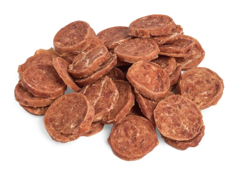 Petface Dog Deli Duck Sausage Slices Dog Treats-1